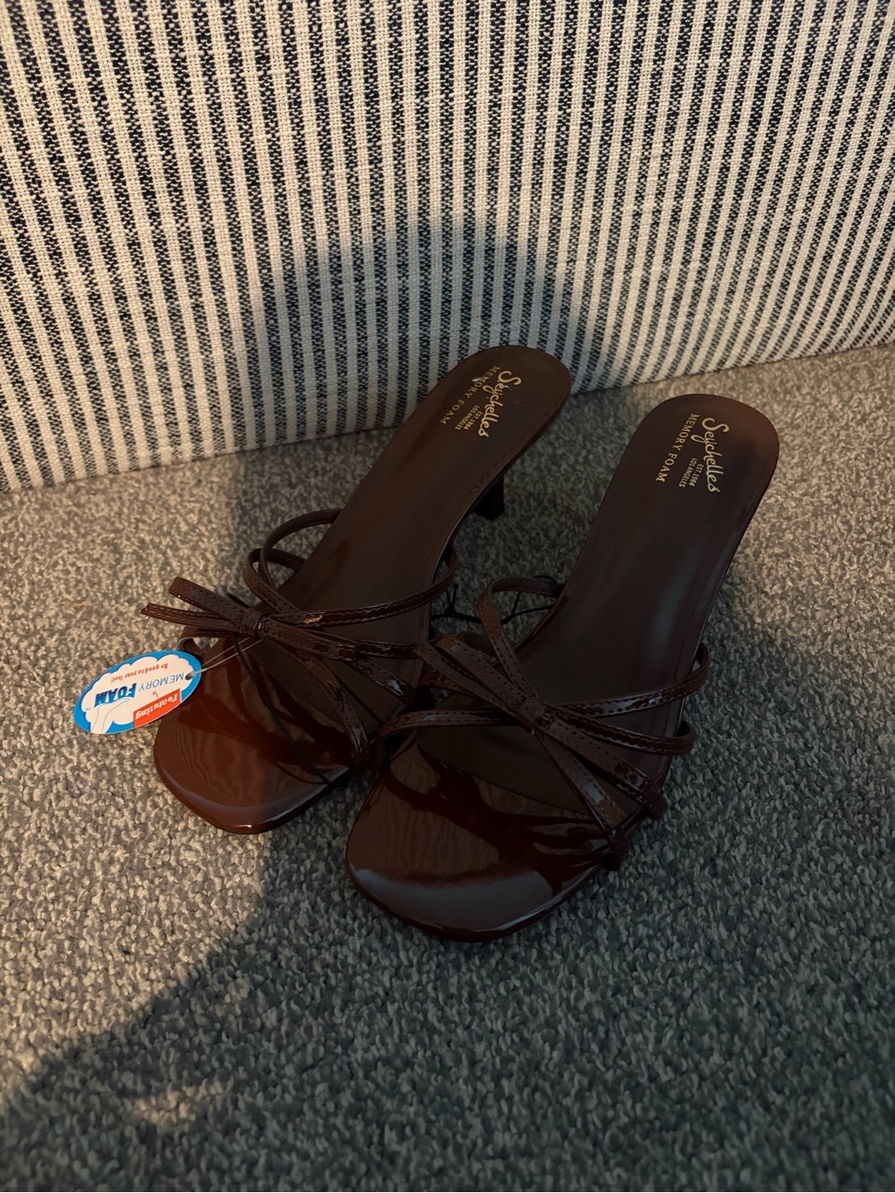 Seychelles Women's Patent Slide Sandals